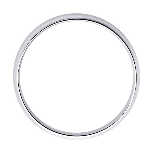 Серебро 925 Кольцо обручальное Р.23 Вес 2.41 SOKOLOV