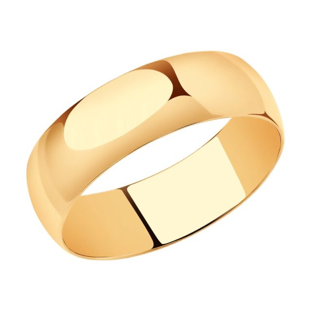 Заказать, купить Золото 585 Кольцо обручальное Р.16.5 Вес 2.43 АДАМАС - Пара.Ру Jewelry